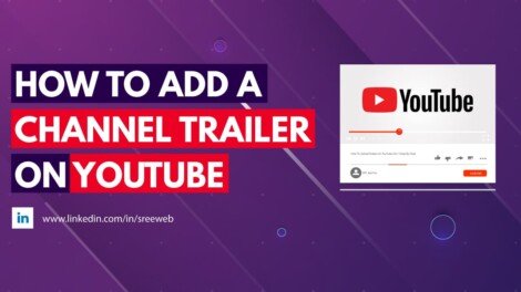 Adding Channel Trailer for YouTube Channel
